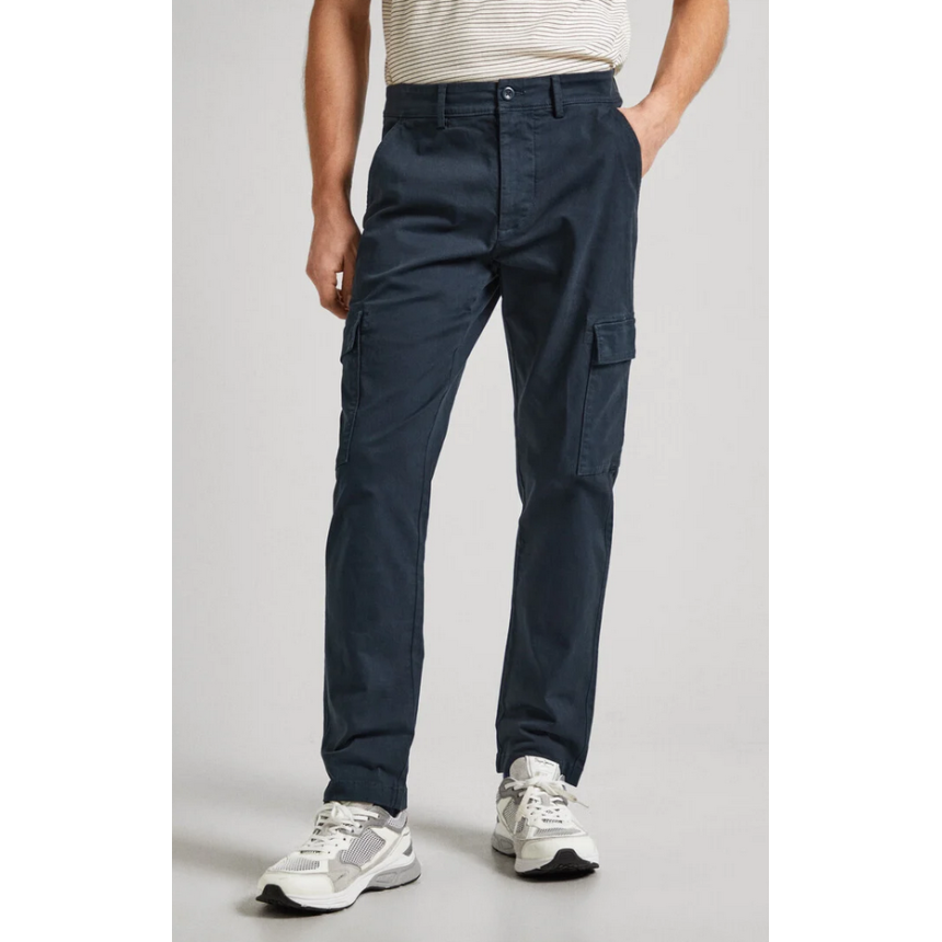 Pantal N Pepe Jeans Slim Cargo Twill Para Hombre