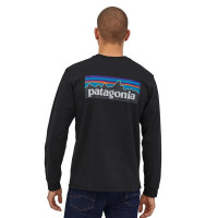 Camiseta Patagonia P-6 Logo L/S Para Hombre