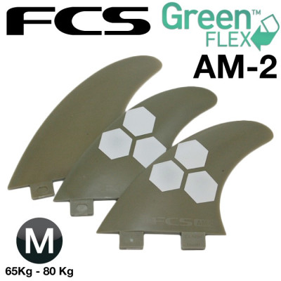 FCS QUILLAS AM-2 GREEN FLEX