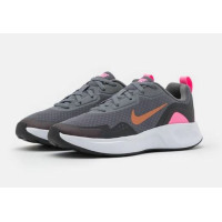 Zapas Nike Wearallday Unisex En Gris/Rosa