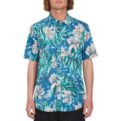 Camisa Volcom Marble Floral Para Hombre 