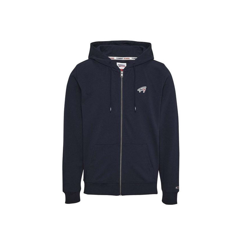 Sudadera Tommy Hilfiger Signature Marino Hombre