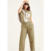 Pantalon Dockers Tapered Fit High Waist Para Mujer