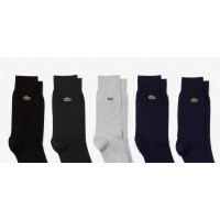 Calcetines Lacoste Corte Alto 5 Pares