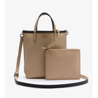 Bolso Tote Lacoste Anna Reversible Para Mujer