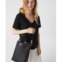 Bolso Tote Lacoste Anna Reversible Para Mujer