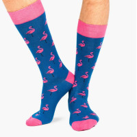 Calcetines Jimmy Lion Flamingo Blue