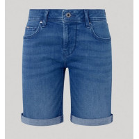 Pantalon Corto Pepe Jeans Slim Short Para Mujer