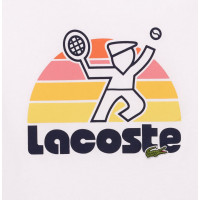 Camiseta Lacoste Tennis Print Para Hombre