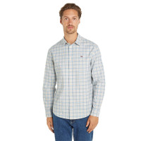 Camisa Tommy Hilfiger Oxford Check Para Hombre 