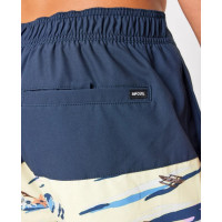 Bañador Rip Curl Semi Elastic 17" Para Hombre