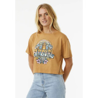 Camiseta Rip Curl Block Party Para Mujer