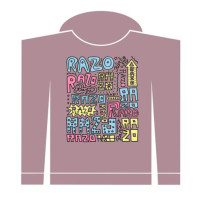 Sudadera Teiron Lettering Razo Para Niños