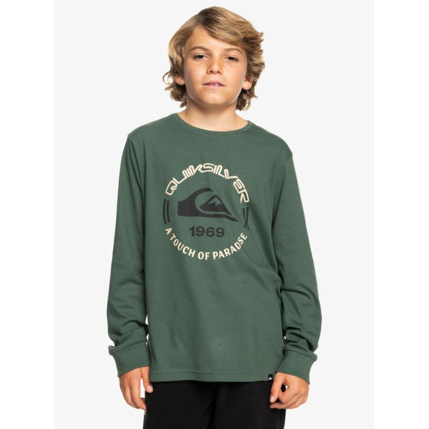 Camiseta Quiksilver Circle Logo para Niños 