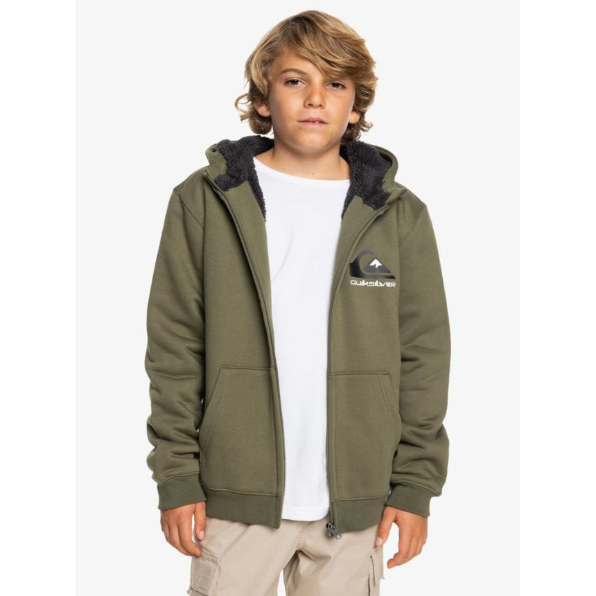 Sudadera Quiksilver Best Way Sherpa Para Niños 