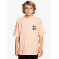 Camiseta Quiksilver Vertical Logos Para Niños