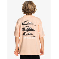 Camiseta Quiksilver Vertical Logos Para Niños