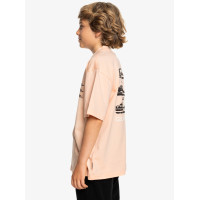 Camiseta Quiksilver Vertical Logos Para Niños