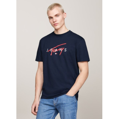 Camiseta Tommy Hilfiger Signature Para Hombre 