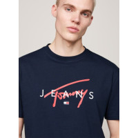 Camiseta Tommy Hilfiger Signature Para Hombre