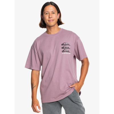 Camiseta Quiksilver Vertical Logos Para Hombre 