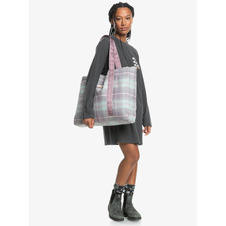 Bolso Quiksilver Uni Plaid Winter Bag Para Mujer 