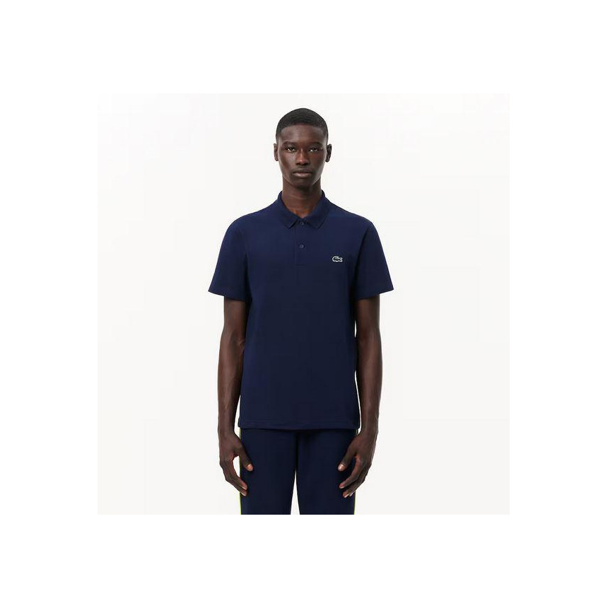 Polo Lacoste Ribbed Collar Para Hombre 