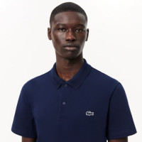 Polo Lacoste Ribbed Collar Para Hombre