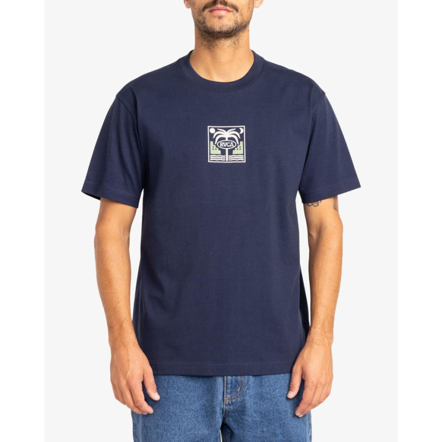 Camiseta Rvca Morocco Palms Para Hombre 