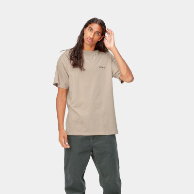 Camiseta Carhartt S/S Script Embroidery Para Hombr