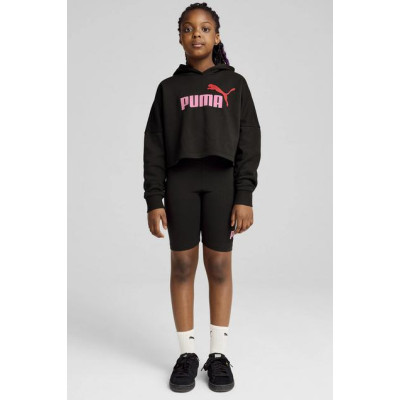 Sudadera Puma Logo Cropped Para Niña 