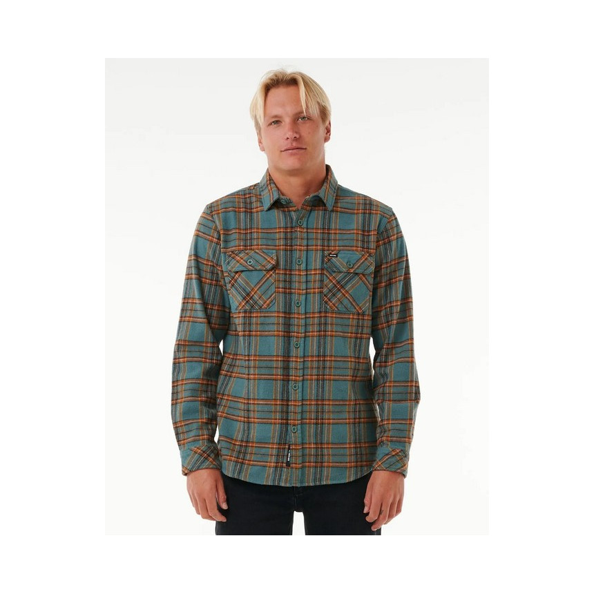 Camisa Rip Curl Griffin Flannel Para Hombre 