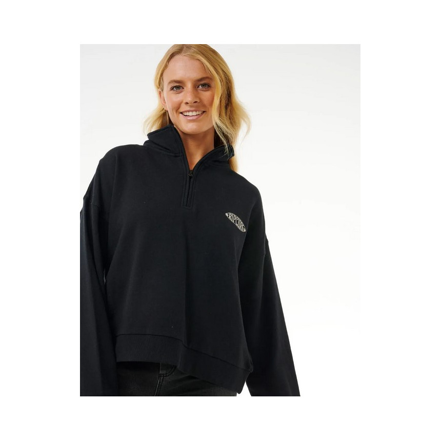 Sudadera Rip Curl Soleil 1/4 Zip Para Mujer 