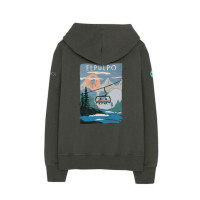 Sudadera El Pulpo Paisaje Telesilla Para Niños