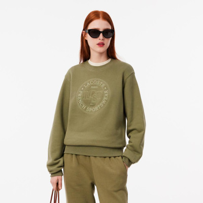 Sudadera Lacoste Bordada Para Mujer 