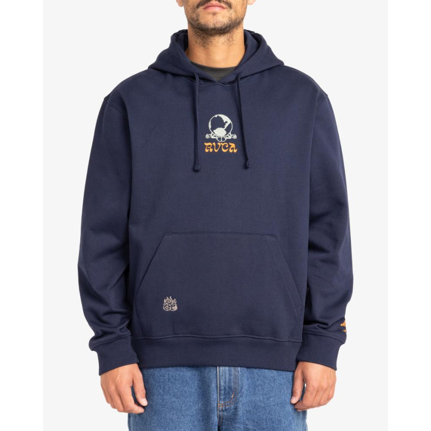 Sudadera RVCA Scorched Lands Para Hombre 