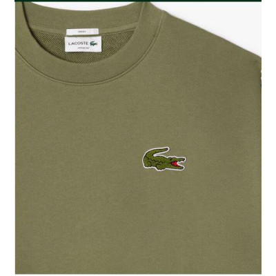 Sudadera Lacoste Con Insignia Corte Holdado Unisex