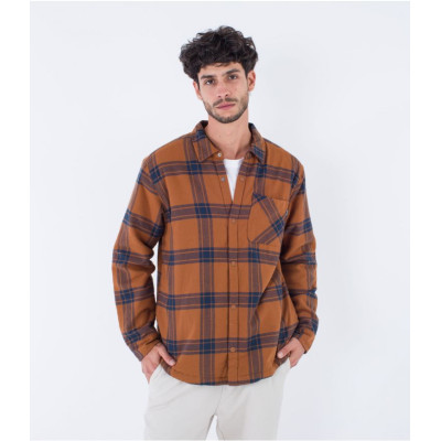 Camisa Hurley Portland Sherpa Lined Para Hombre