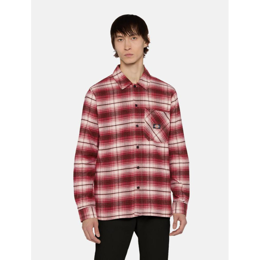 Camisa Dickies Forest Check Para Hombre 