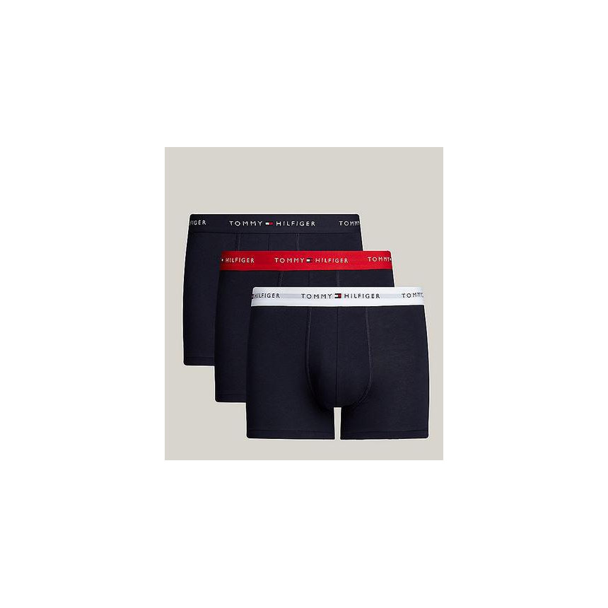 Calzoncillo Tommy Hilfiger 3Pack Trunk Para Hombre