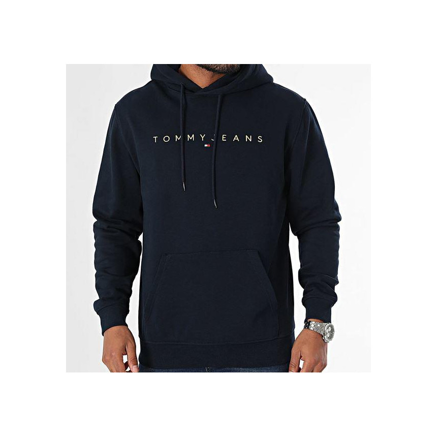 Sudadera Tommy Hilfiger Linear Gold Para Hombre 