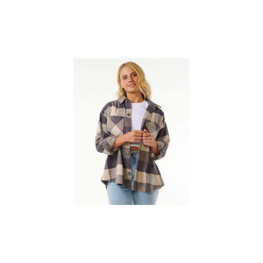 Camisa Rip Curl La Isla Flannel Para Mujer