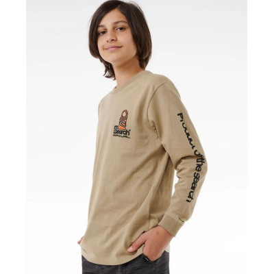 Camiseta Rip Curl Search Stack Para Niños 