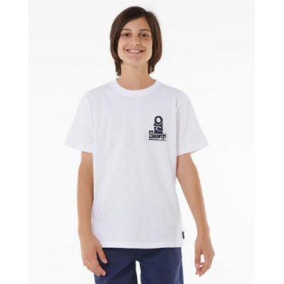 Camiseta Rip Curl Search Stack Para Niños 