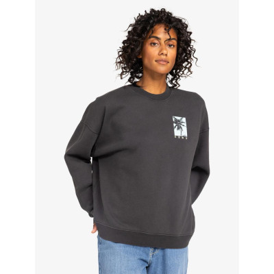 Sudadera Roxy Lineup Oversize Crew C Para Mujer