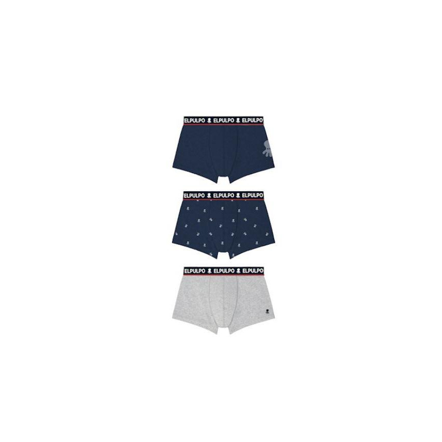 Pack 3 Boxers El Pulpo 