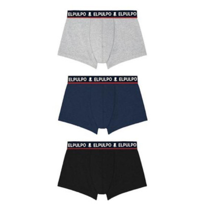 Pack 3 Boxer Basic Multicolor Para Hombre