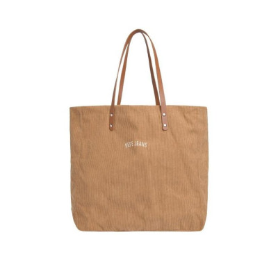 Bolso Pepe Jeans Yan Tote Earth Brown Para Mujer