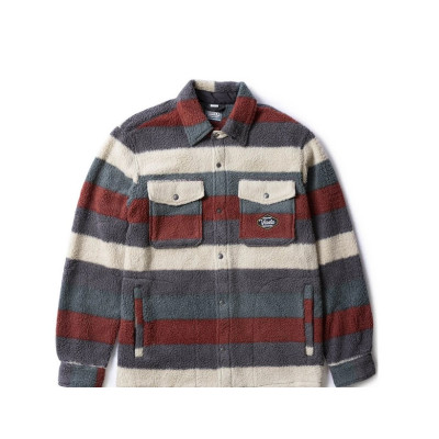 Camisa Vissla Peaks Sherpa Woven Para Hombre 