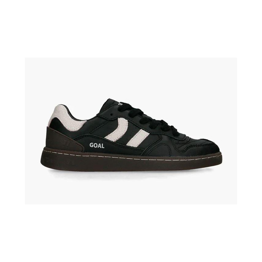 Zapas COOLWAY Goal Black Leather Para Mujer